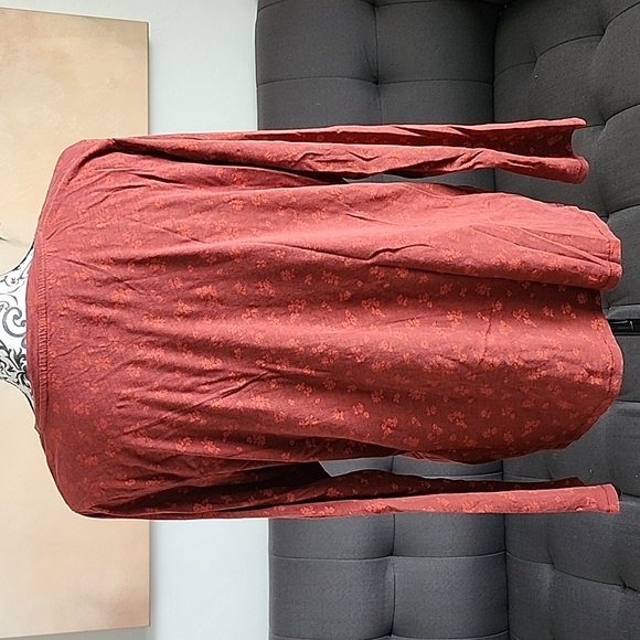 Sonoma The Everyday Tee long sleeve floral tee - Picture 5 of 11